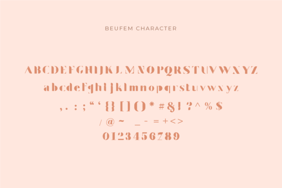 Beaufem Font - Preview 1
