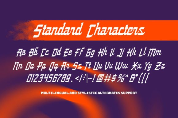Borndland Font - Preview 4