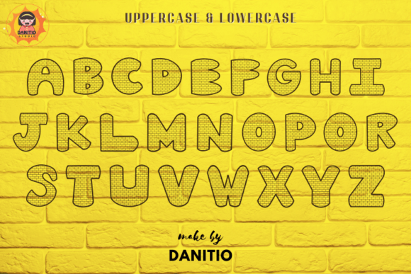 Brick Font - Preview 1