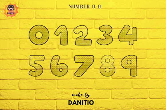 Brick Font - Preview 2
