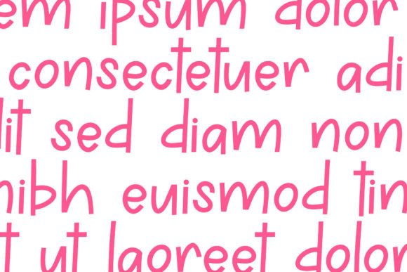 Bubble Gum Bites Font - Preview 4