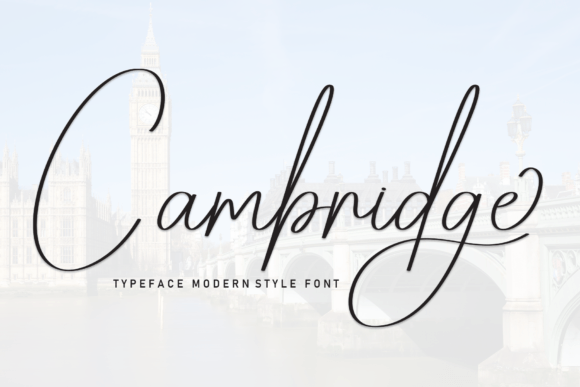 Cambridge Fonts