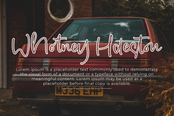 Carelyus Font - Preview 3