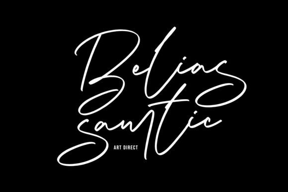 Cosmac Signature Font - Preview 1