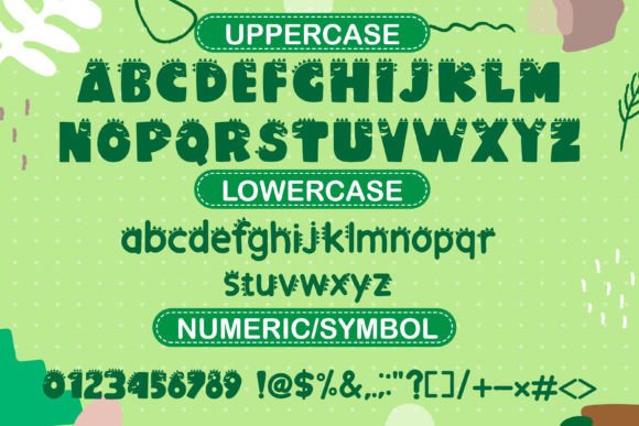 Crazy Dinosaur Font - Preview 1