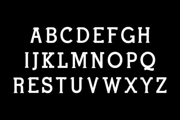 Crown Zero Font - Preview 4