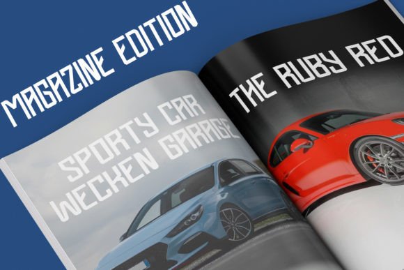 Cyber Sport Font PNG with transparent background - Preview 6