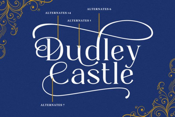 Dudley Castle Font - Preview 6