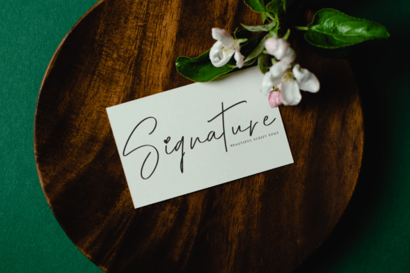 Father Signature Font - Preview 2