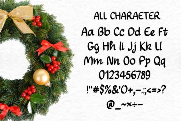 Festive Spirit Font - Preview 3