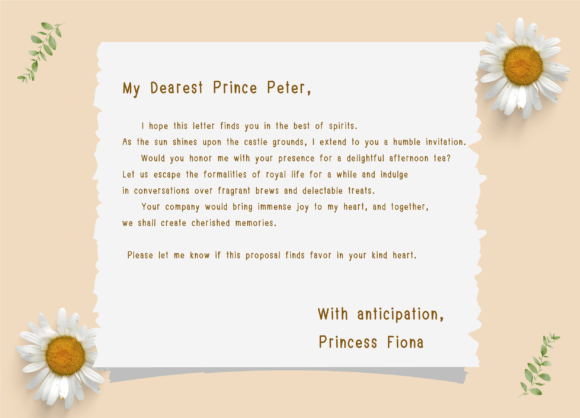 Fionas Diary Font - Preview 1
