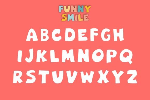 Funny Smile Font - Preview 4