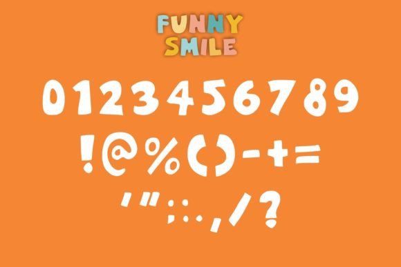 Funny Smile Font - Preview 5