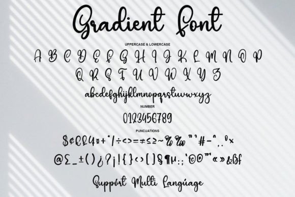 Gradient Font - Preview 5