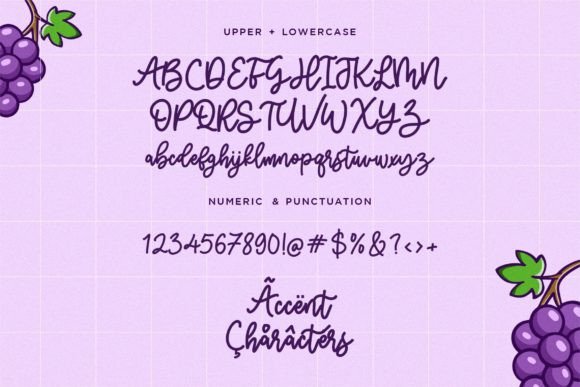 Grape Escape Font - Preview 5