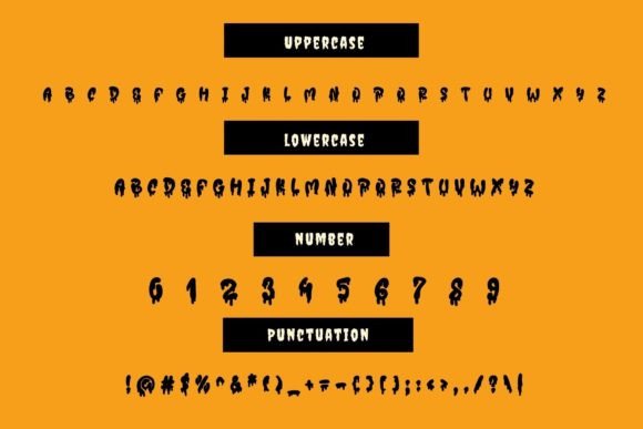 Helloween Blood Font - Preview 4