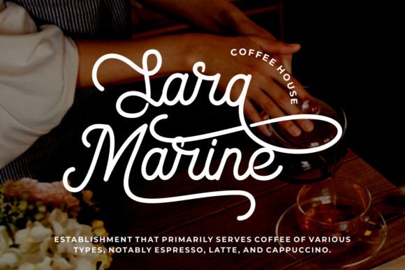 Marie Clarie Font font preview - 4