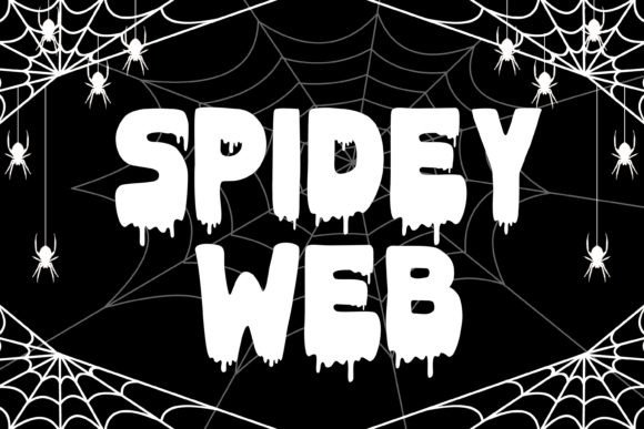 Melted Font PNG with transparent background - Preview 1