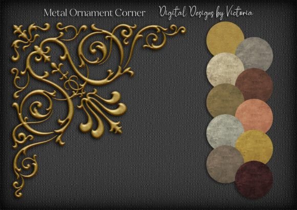 Metal Ornament Corner