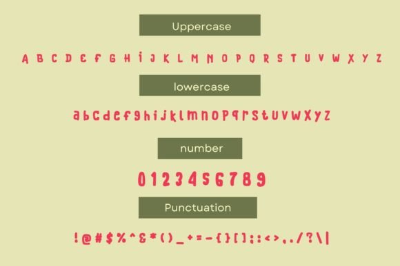 Monster Unleashed Font font preview - 3