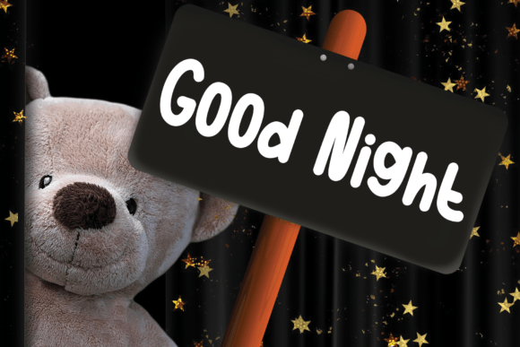 Nightblows Font font preview - 4