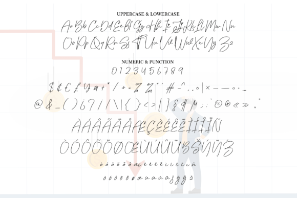 Simple Stickers Font PNG with transparent background - Preview 6