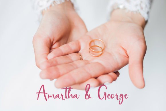 Asmaraloka Font - Preview 3