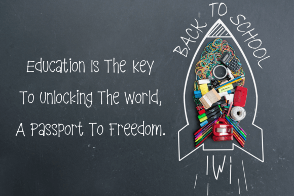Back to School Font - Preview 2