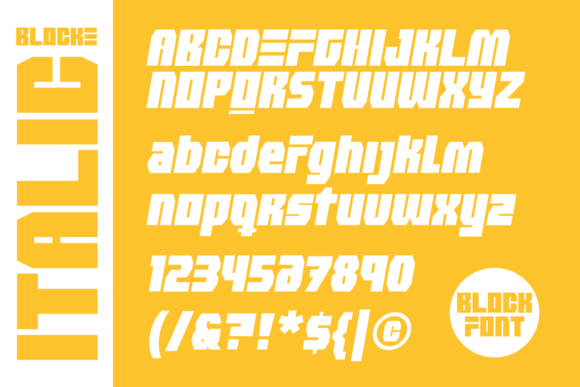 Blocke Font - Preview 2