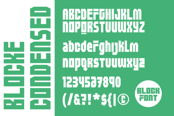 Blocke Font - Preview 3