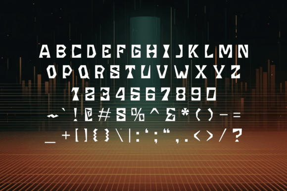 Blocksmith Font - Preview 2