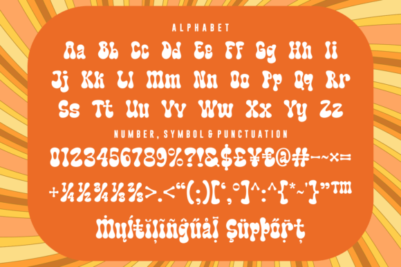 Disco Lover Font PNG with transparent background - Preview 6