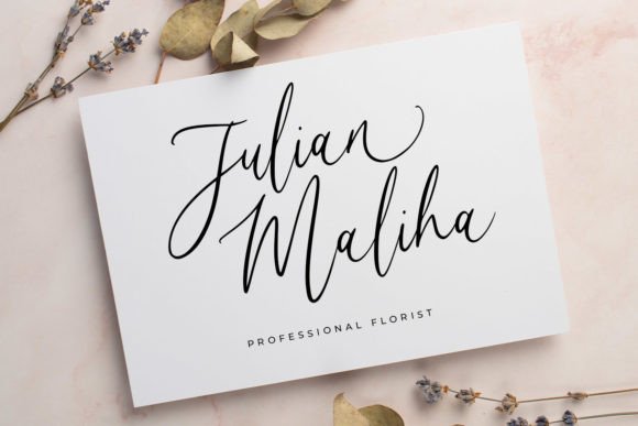 Flourish Font - Preview 2