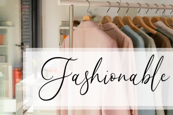 Flourish Font - Preview 3