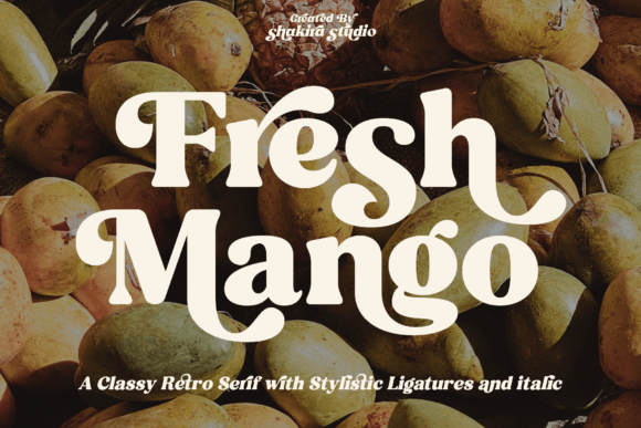 Fresh Mango Fonts