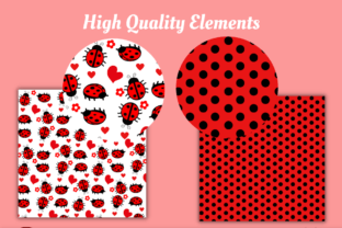 Ladybug Seamless Pattern Digital Paper Graphic by Gloria Designed It ...