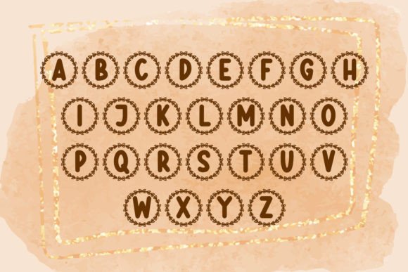 Monogram Bittilove Font PNG with transparent background - Preview 2