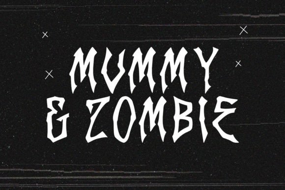 Phantom Rythm Font PNG with transparent background - Preview 3