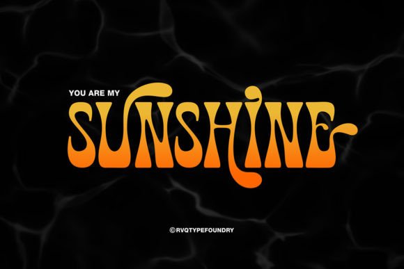 Shining Font font preview - 3