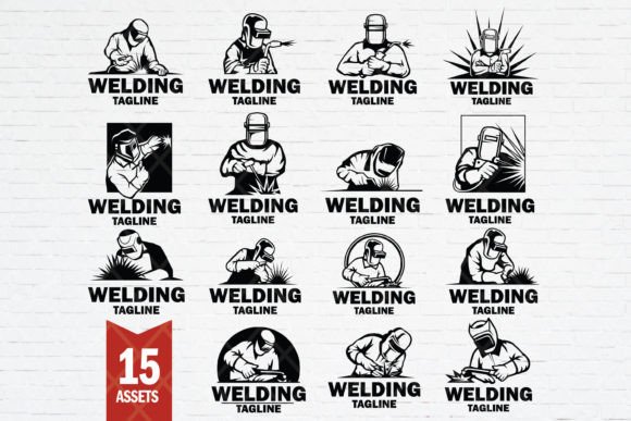 Welding Logo Template Design Svg Graphic Logos By guavanaboy