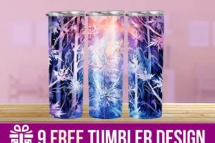 3D Winter Tumbler Wrap Designs Graphic by hassanaasi001 · Creative Fabrica