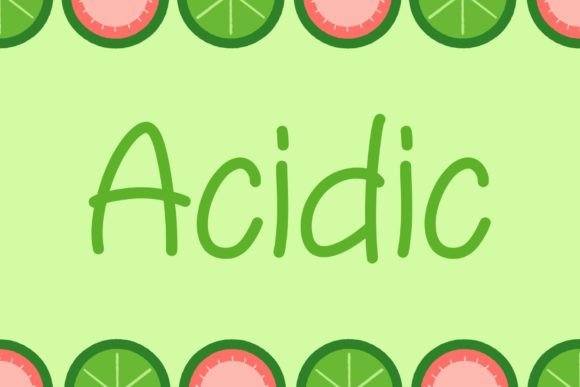 Acidic Font - Preview 4