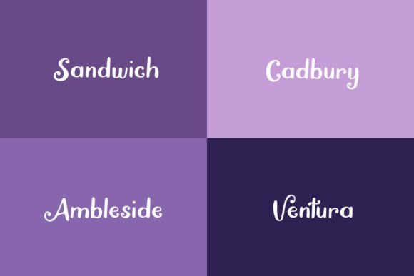 Amaryllis Font - Preview 3