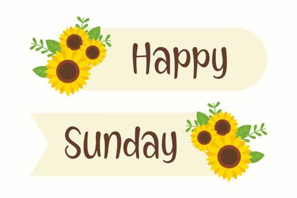 Beautifully Sunflower Font - Preview 2