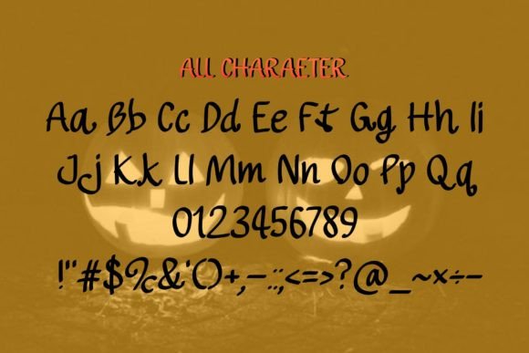 Bloody Font - Preview 3