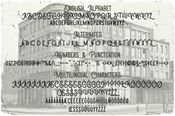 Bogardus Font - Preview 1