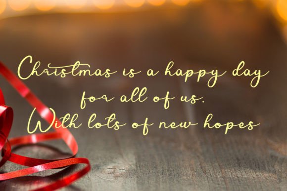 Christmas Font - Preview 2