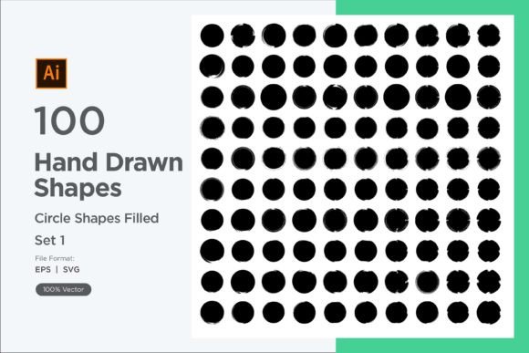 Circle Shape Filled 100_Set V 1