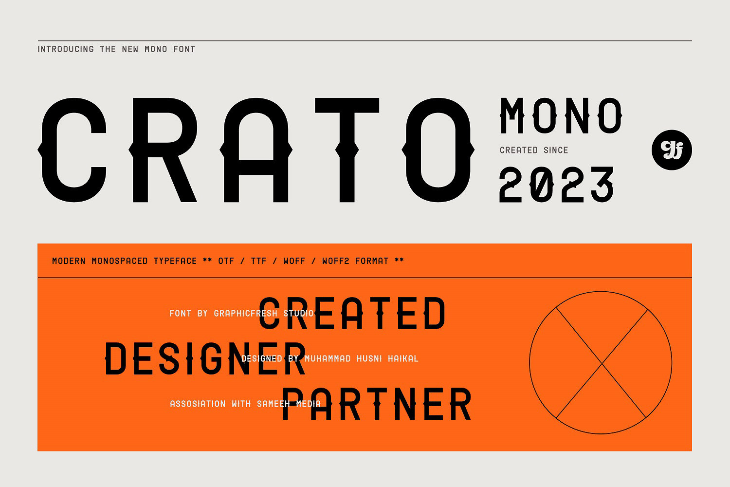 Crato Mono Font by Graphicfresh preview