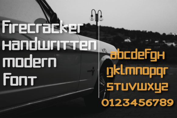 Firecracker Font - Preview 3